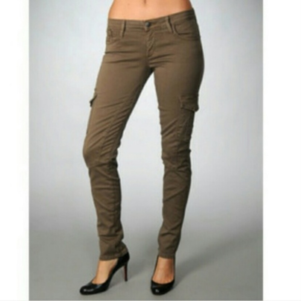 Joe's Jeans Military Chelsea Army Green Cargo 27